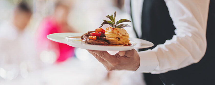 Wedding catering buffet with interactive stations in Boca Raton